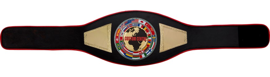 CUSTOM CHAMPIONSHIP BELT PROFLAG2/CUSTOM - VARIETY OF LEATHER COLOURS AVAILABLE